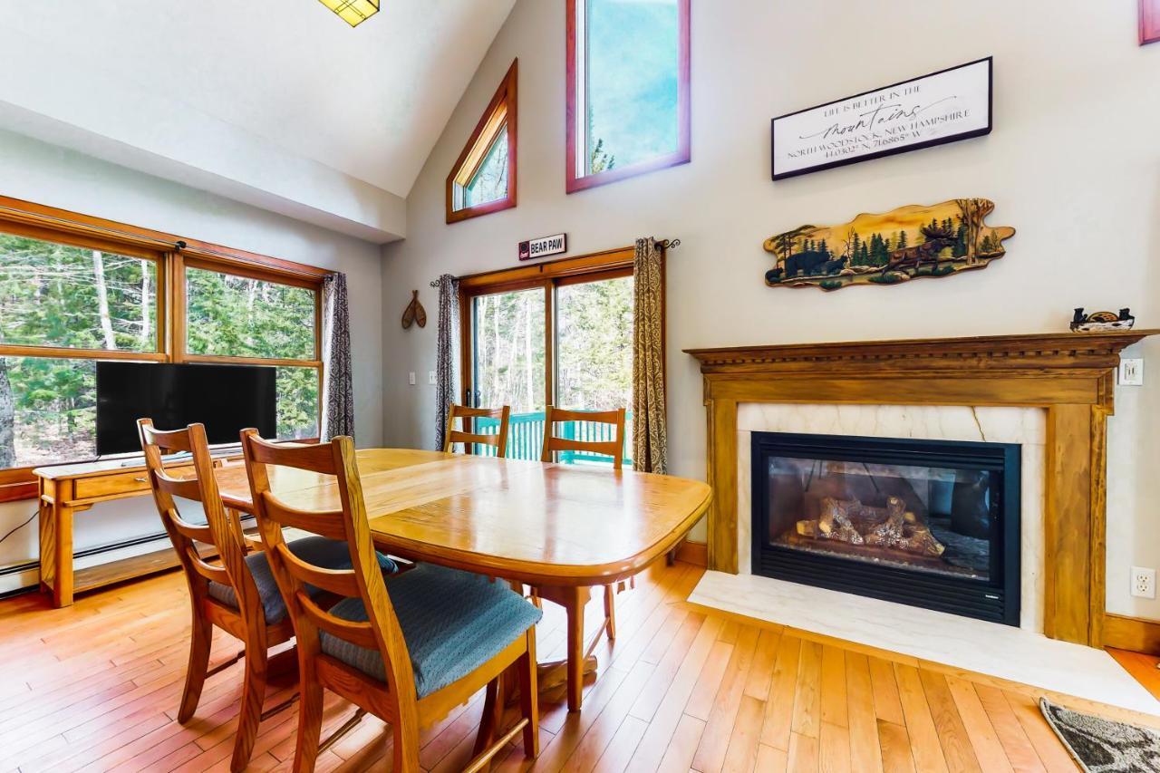 White Mountains Chalet By Mirror Lake North Woodstock Exterior photo